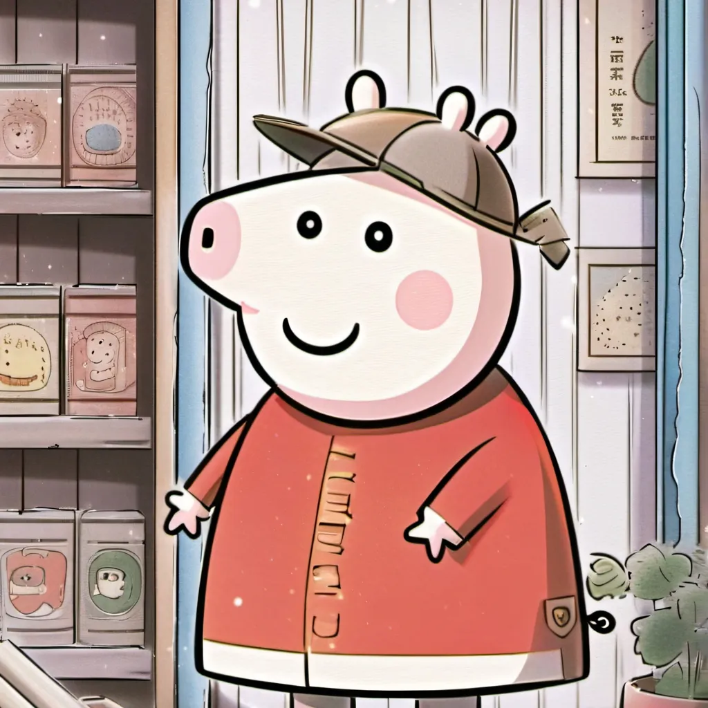 chat with ai character: peppa pig (what)