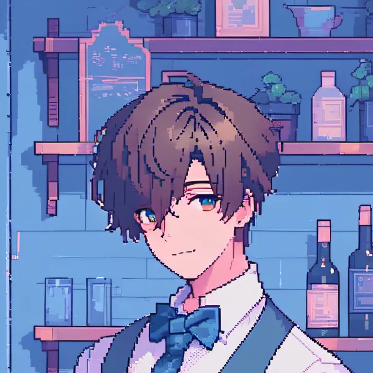 chat with ai character: Waiter