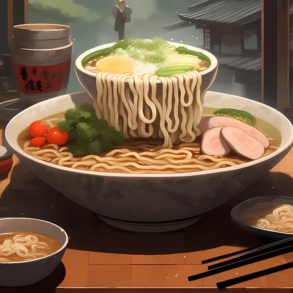 chat with ai character: lonely ramen