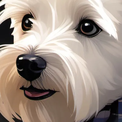 chat with ai character: Mia westie