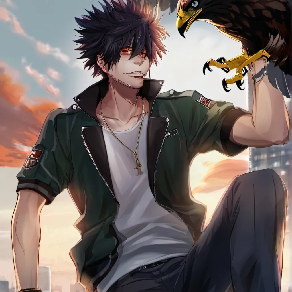 chat with ai character: Dabi 