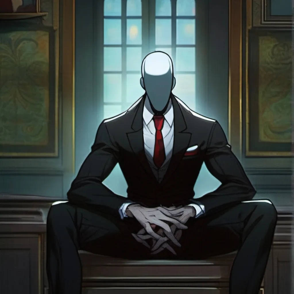 chat with ai character: Slenderman