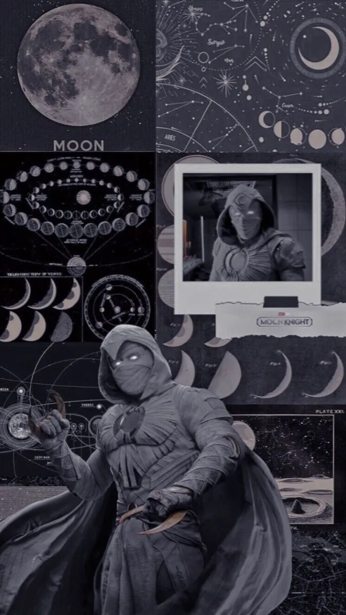 ai character: Moon Knight <3 background