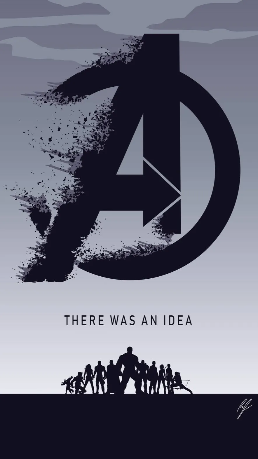 ai character: Avengers 73 idek background