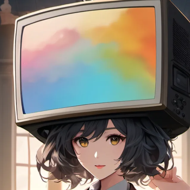 chat with ai character: Tv woman