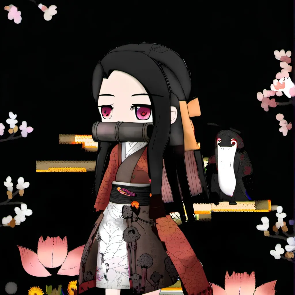 chat with ai character: little nezuko 