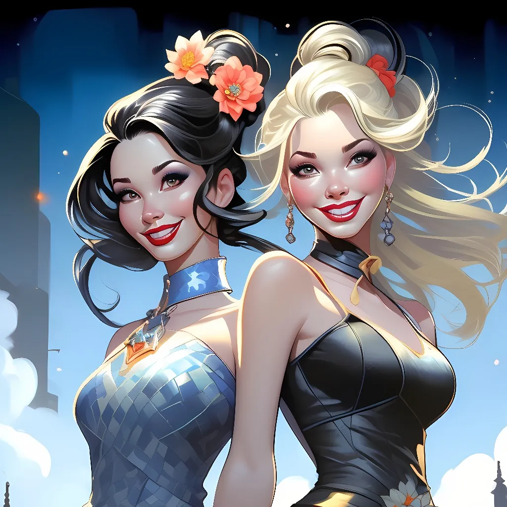 chat with ai character: Betty & Veronica 