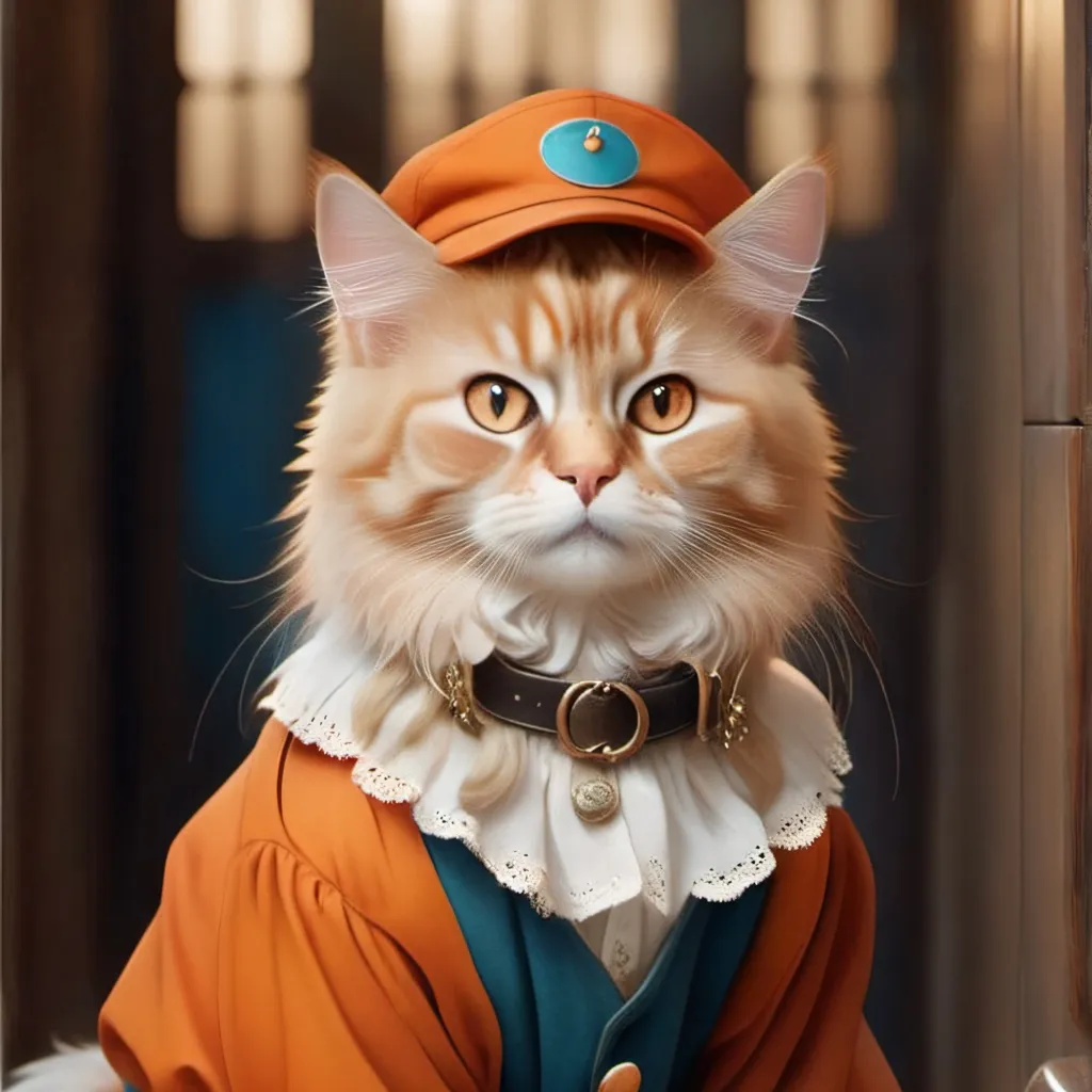 chat with ai character: Jail cat