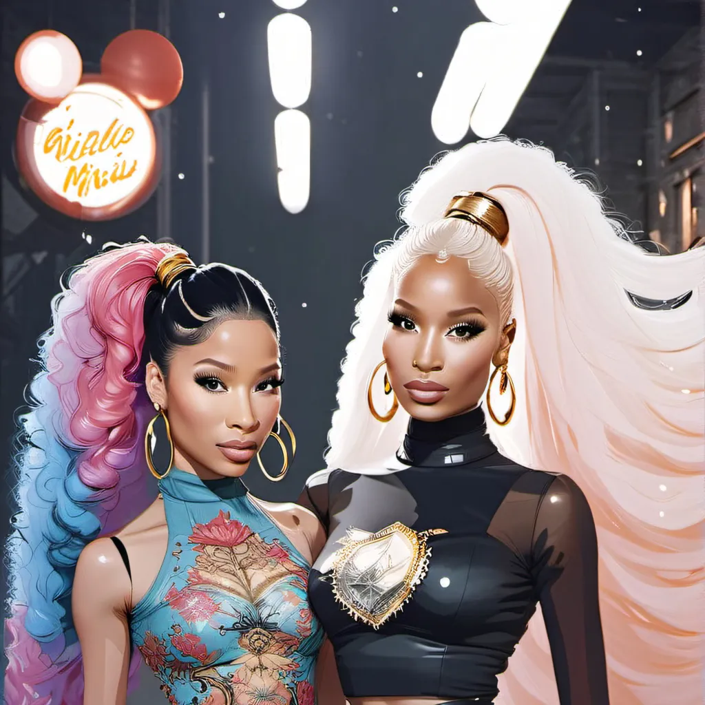 chat with ai character: Nicki M and Ice S