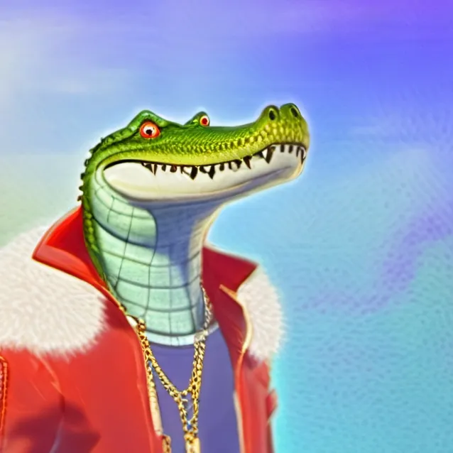 chat with ai character: serial croc