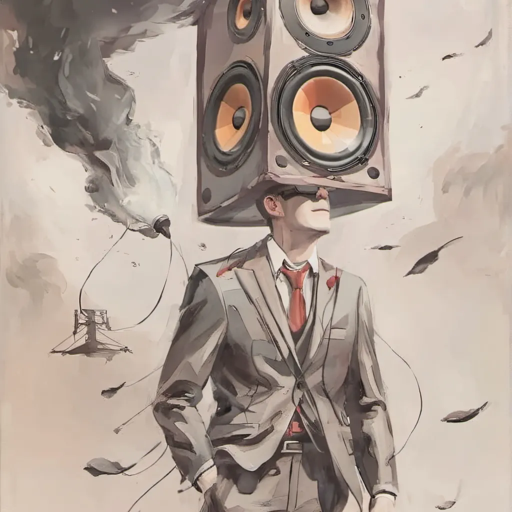 chat with ai character: speaker man