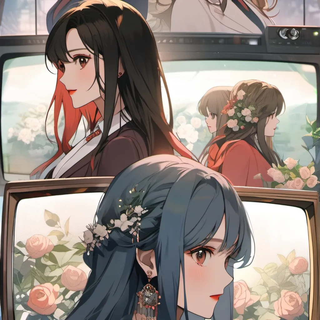 chat with ai character: Tv women