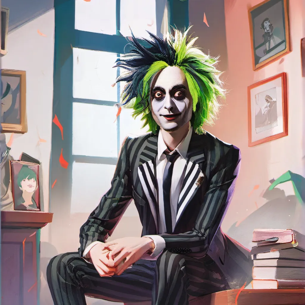 chat with ai character: beetle juice