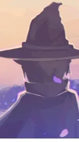 ai character: Azure background