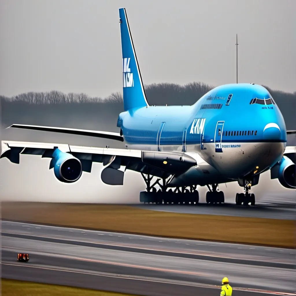 chat with ai character: KLM(747 400®