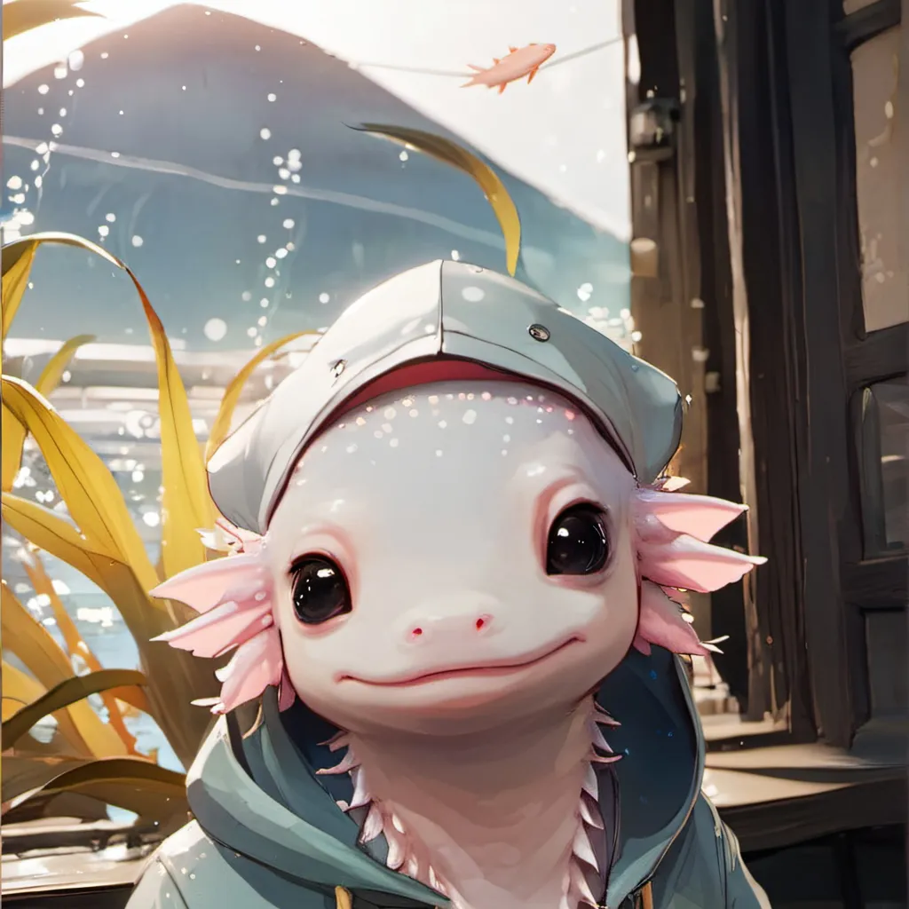 chat with ai character: just an axalotl