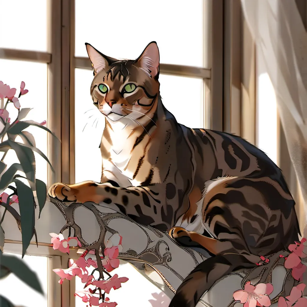 chat with ai character: Bengal cat 