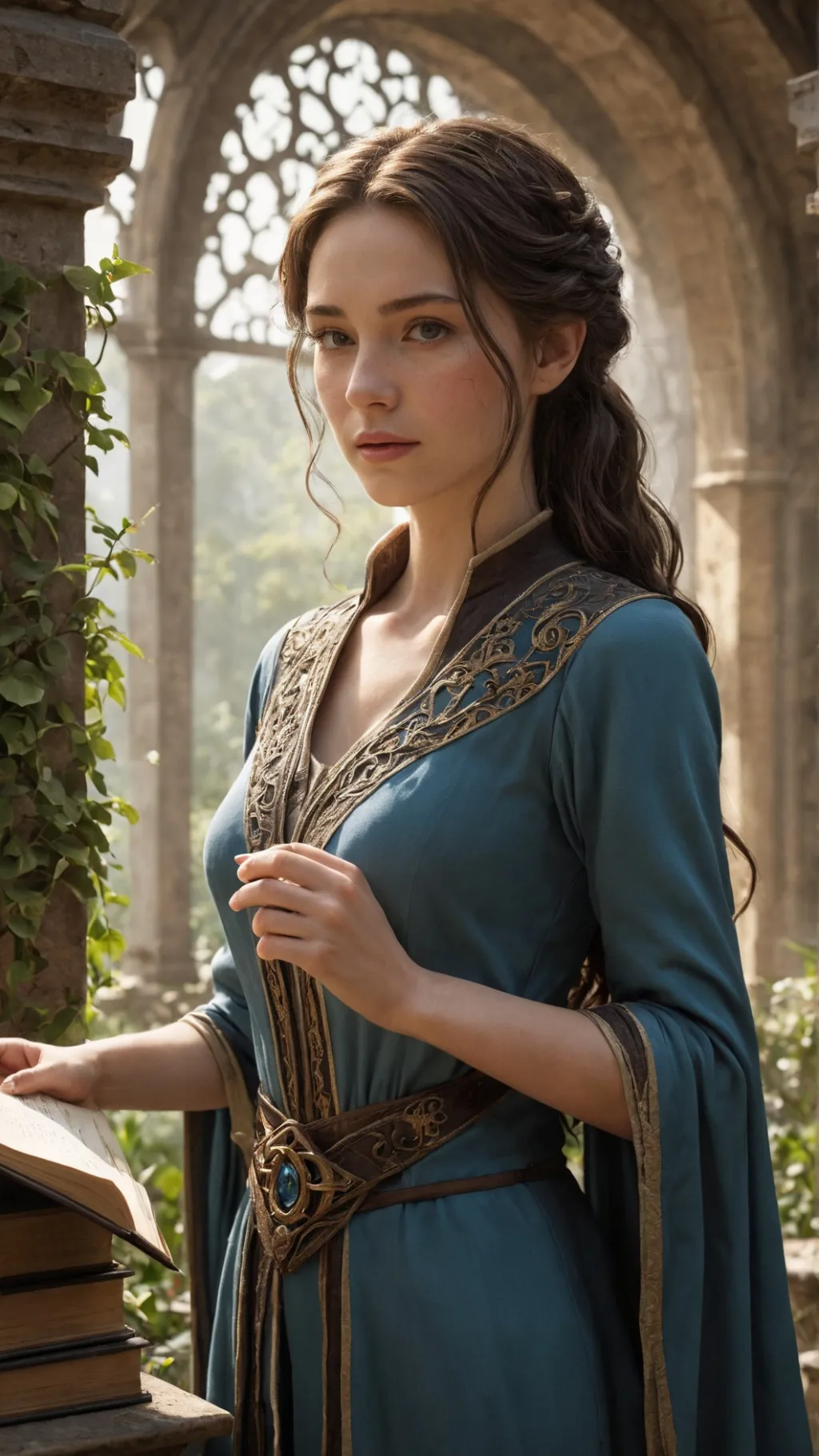 ai character: Aurelia background