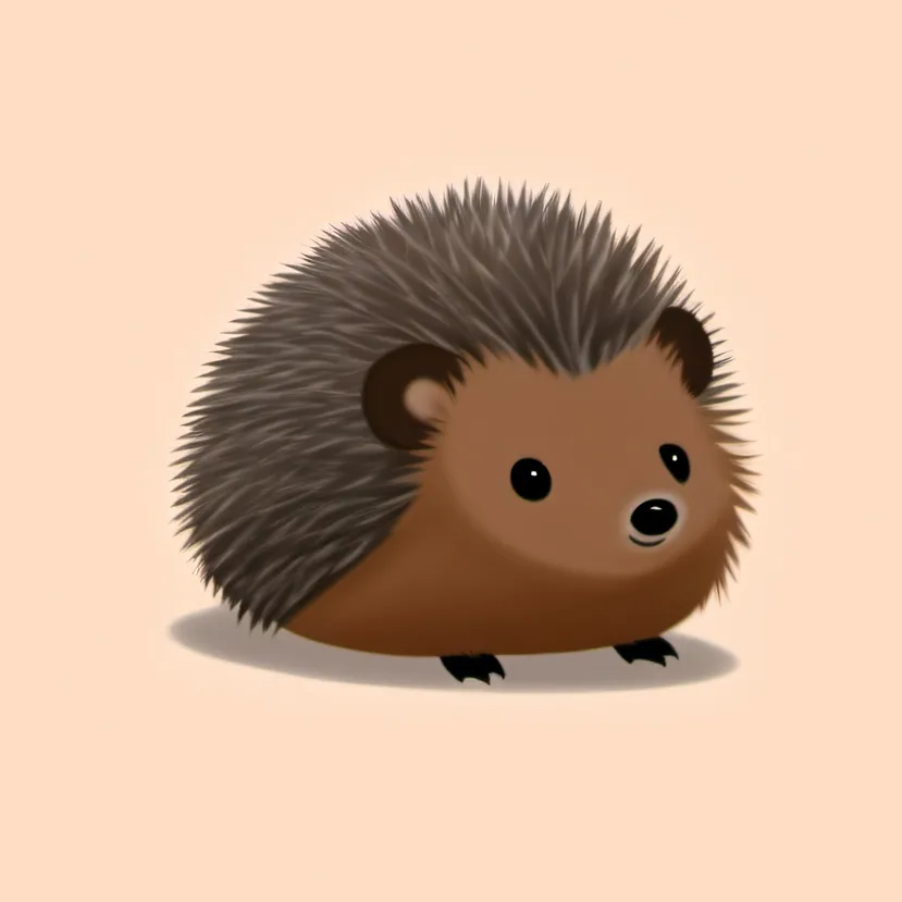 chat with ai character: fuzzy hedgehog:)