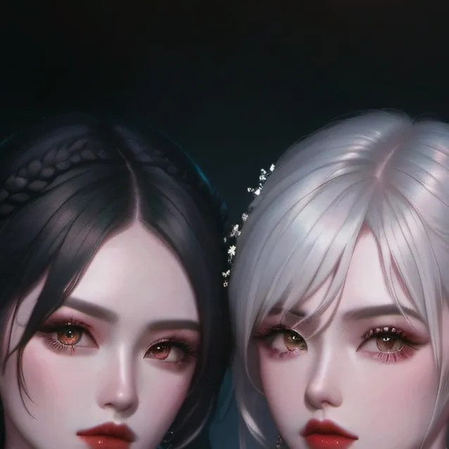 chat with ai character: Lyra and Larnira 