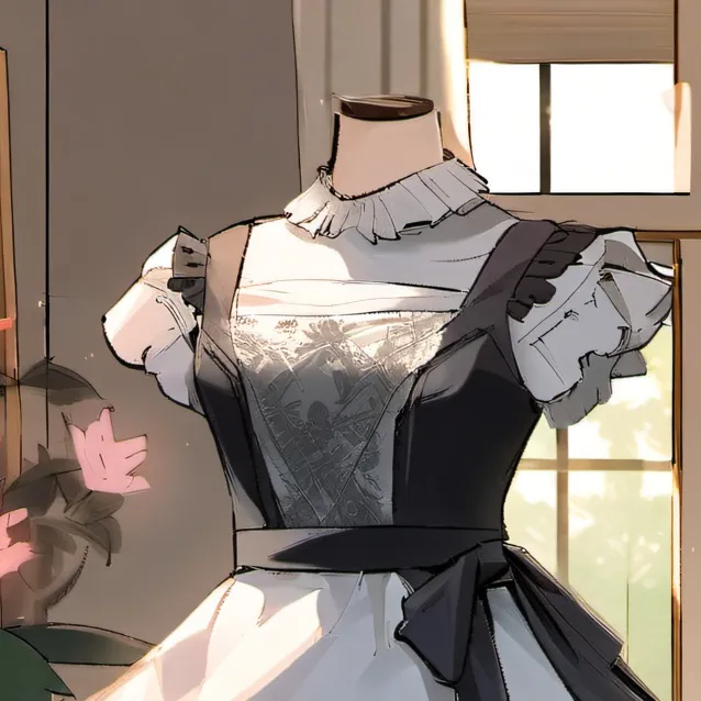 chat with ai character: Maid Dress