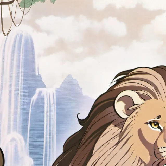 chat with ai character: the cowardly Lion 