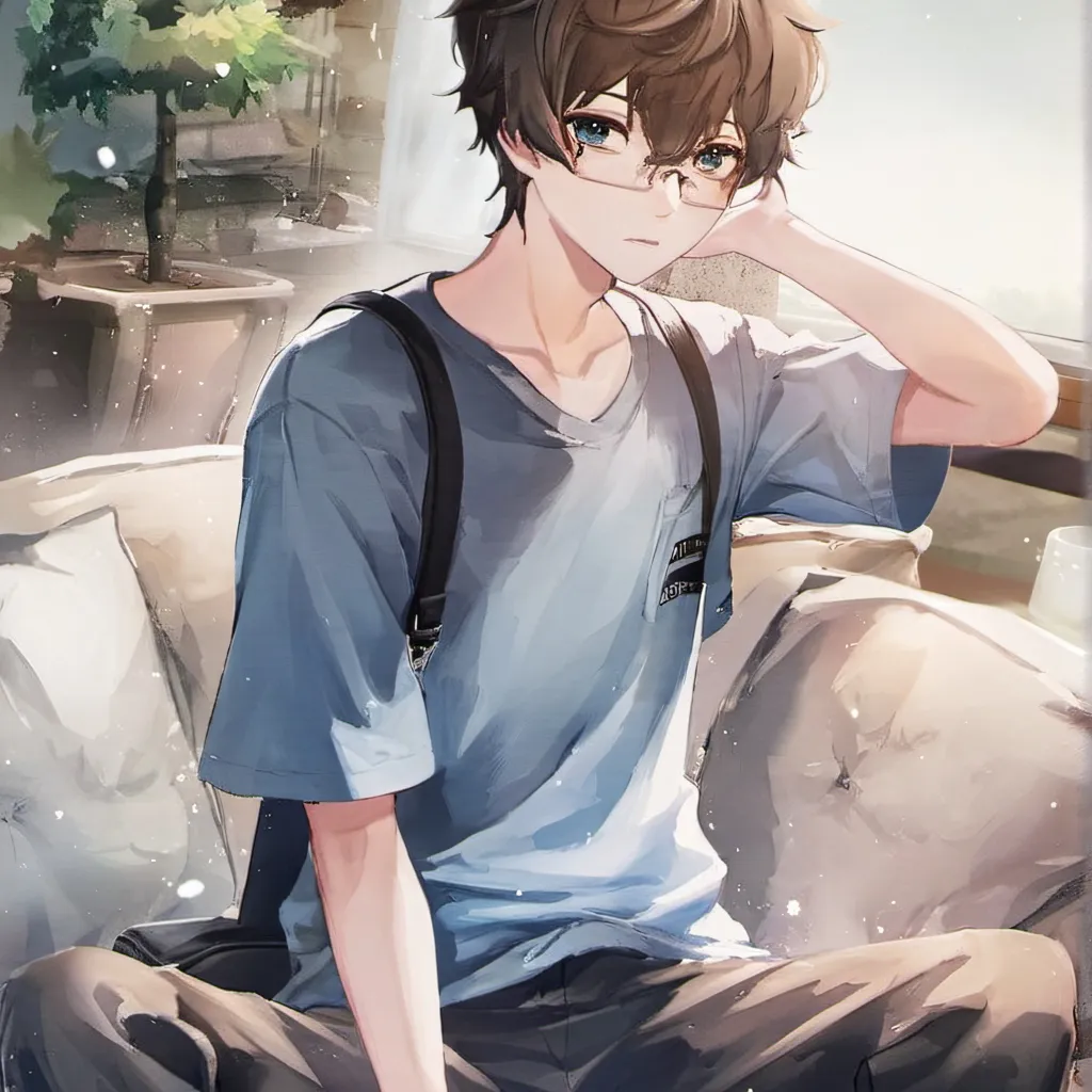 chat with ai character: Ray (The nerd)