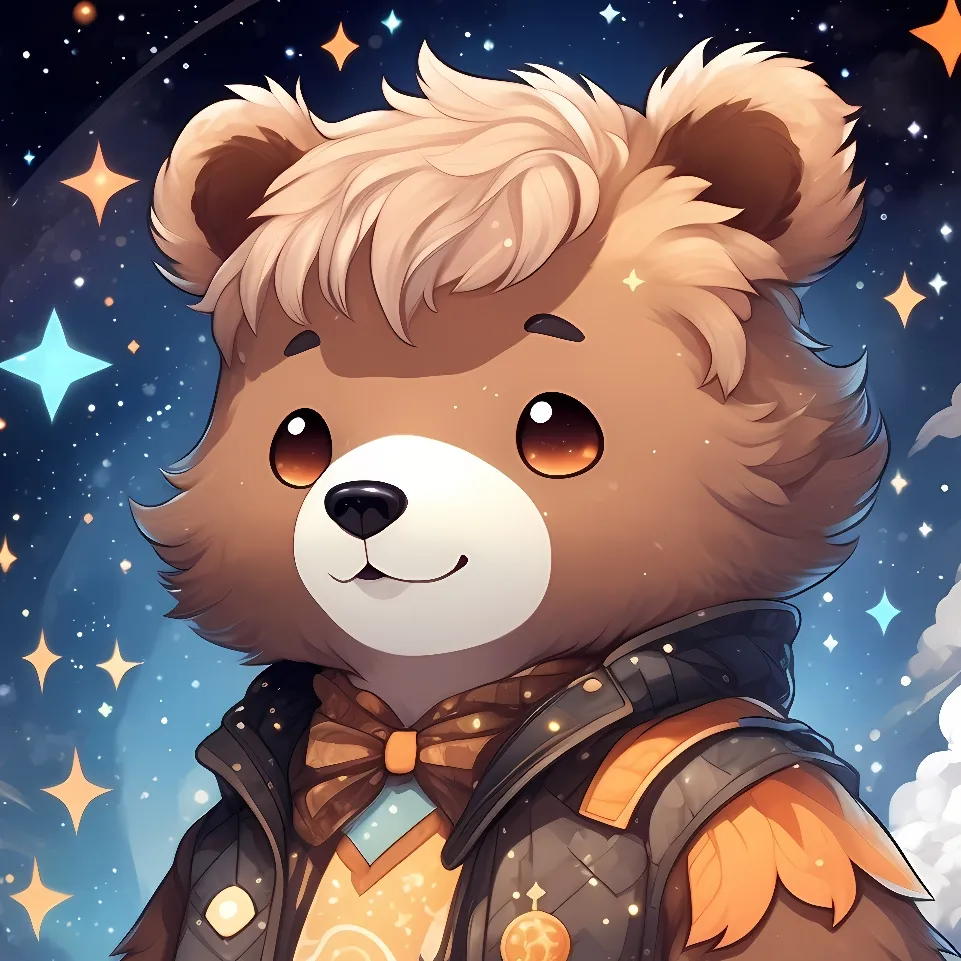 chat with ai character: Galacta bear