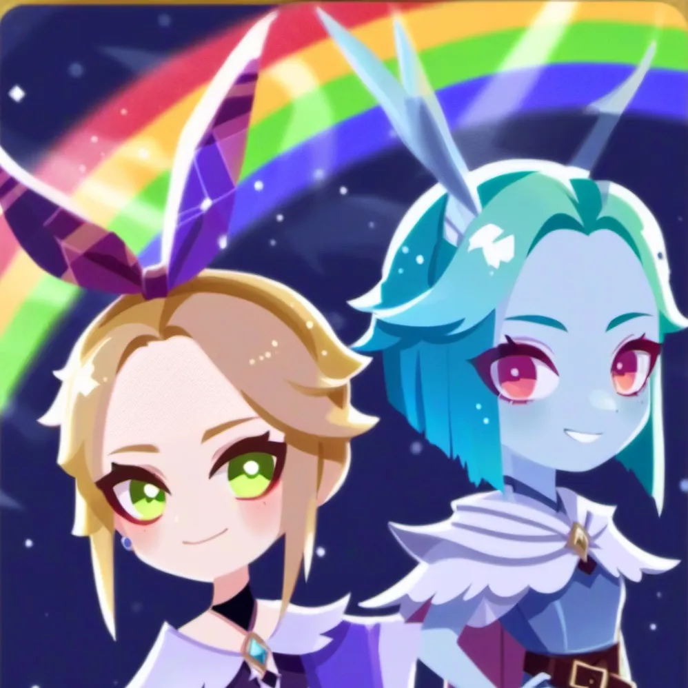 chat with ai character: rainbow friends