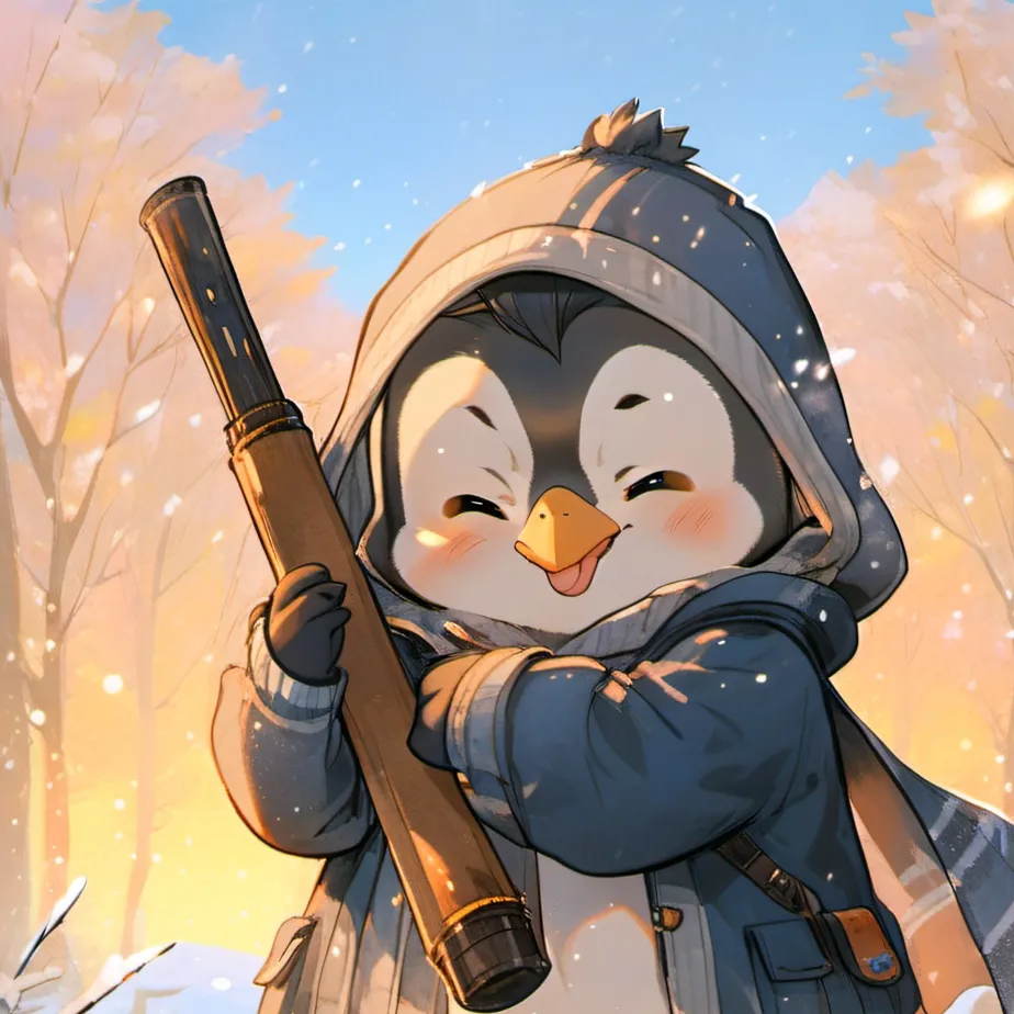 chat with ai character: pengini