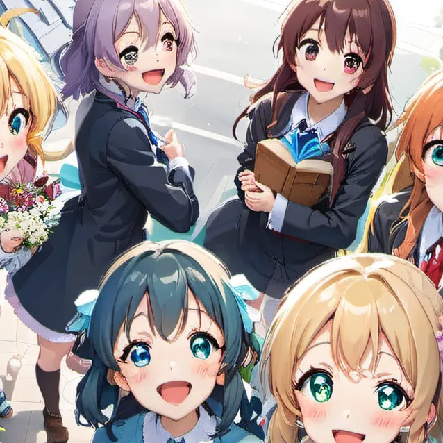 chat with ai character: group of girls