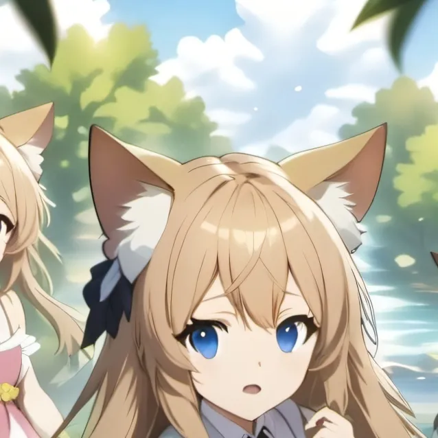 chat with ai character: cat girls