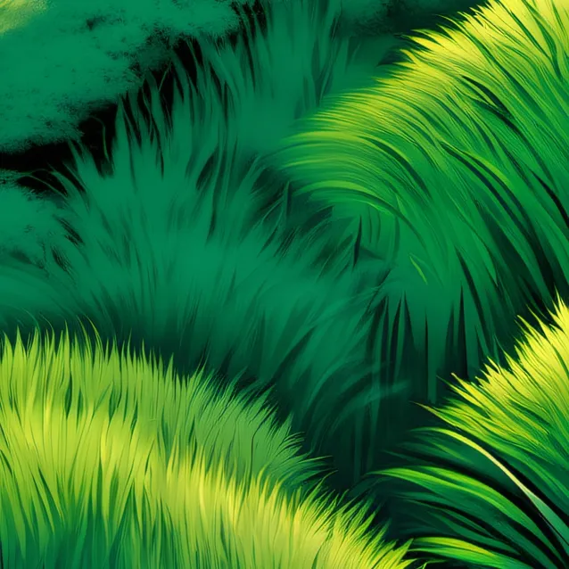 chat with ai character: grass