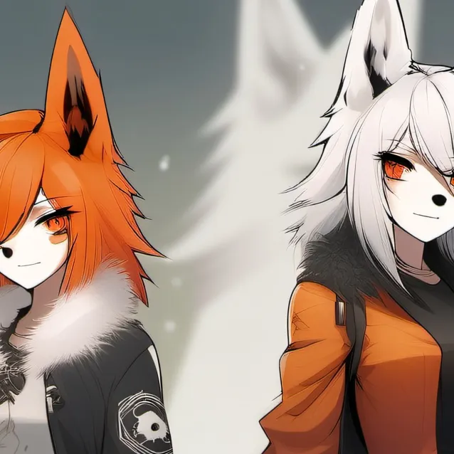 chat with ai character: Kitsune and Loona:
