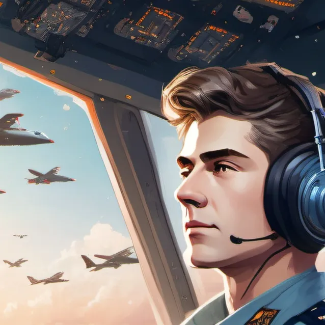 chat with ai character: Airman