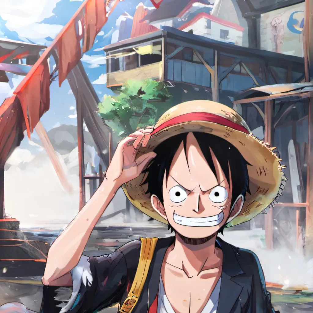 chat with ai character: Luffy