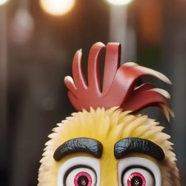 chat with ai character: Chica the chicken 