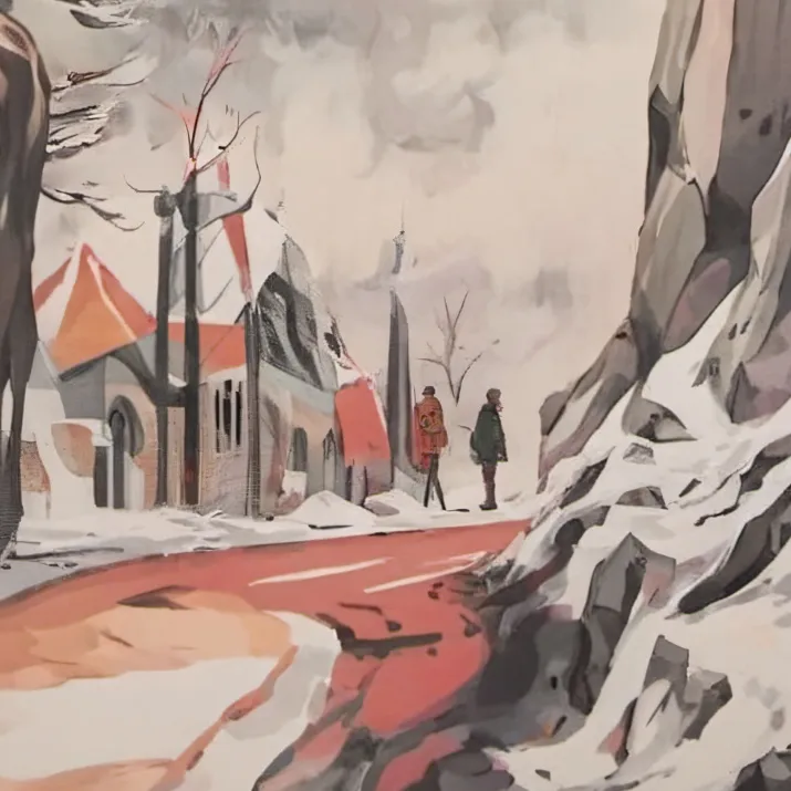 chat with ai character: snow day