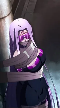 ai character: Rider Medusa background