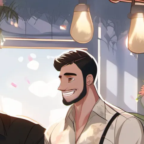 chat with ai character: Gay man