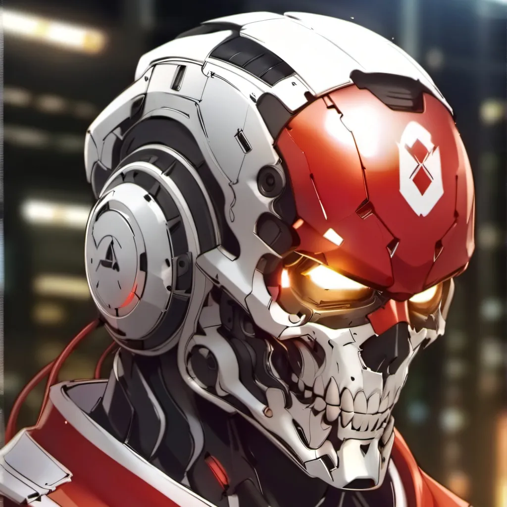 chat with ai character: the skull v2