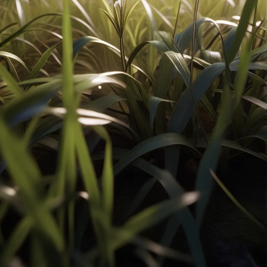 chat with ai character: grass