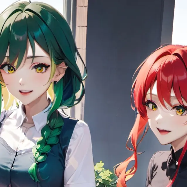 chat with ai character: 4 girls