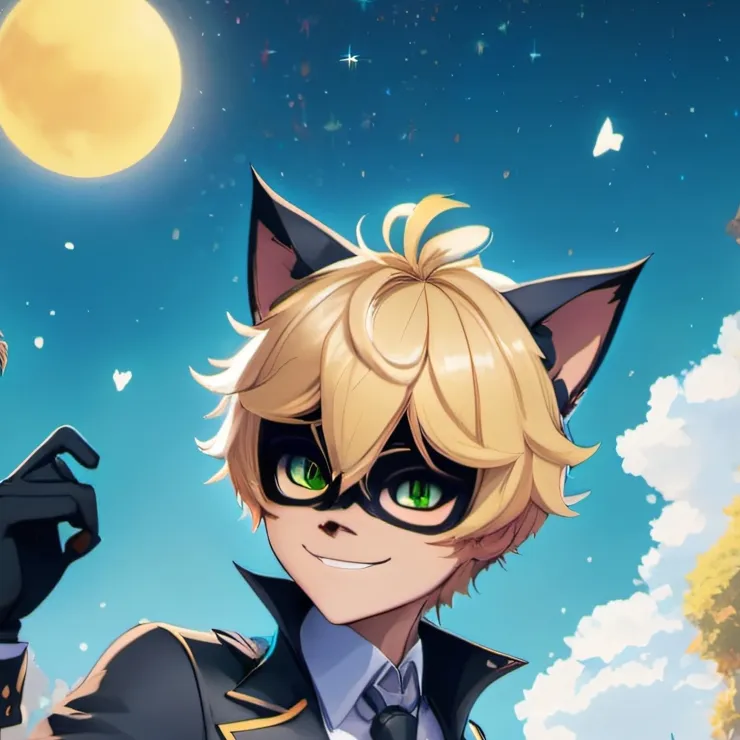 chat with ai character: Cat noir