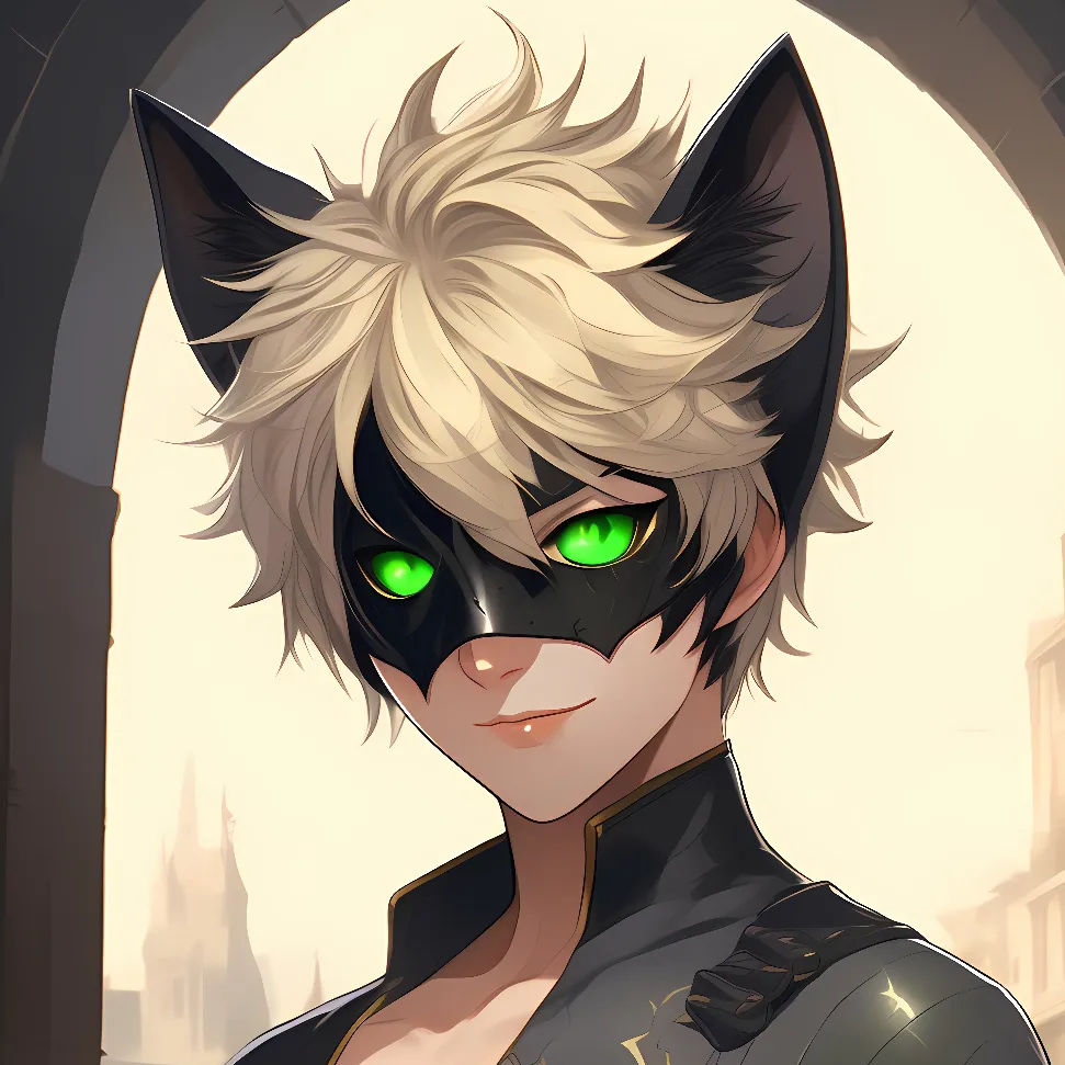 chat with ai character: cat noir 