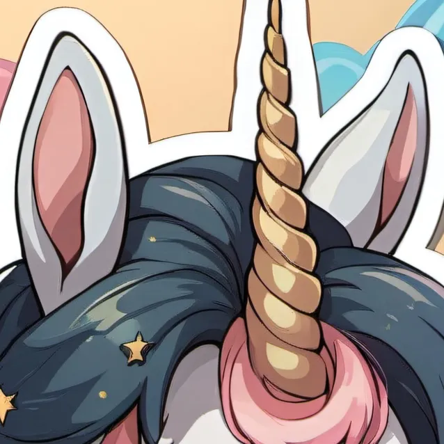 chat with ai character: !unicorn sticker!