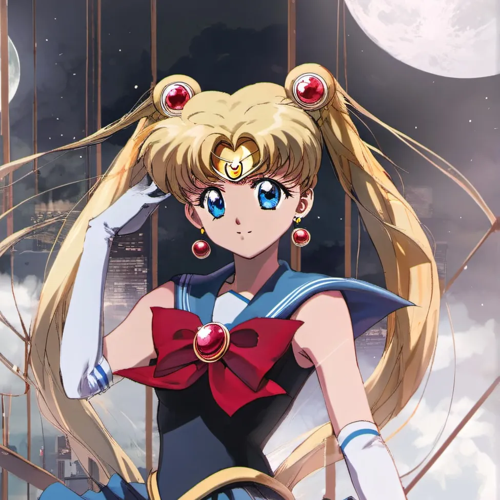 chat with ai character: Sailor moon