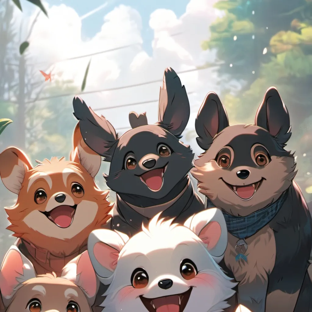 chat with ai character: Smiling critters