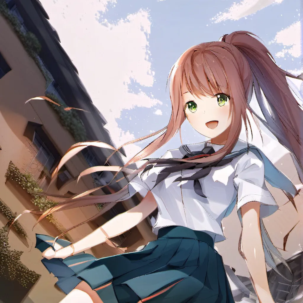 chat with ai character: Monika