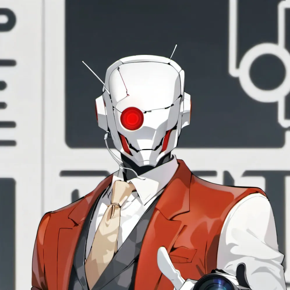 chat with ai character: Broken brown cam 